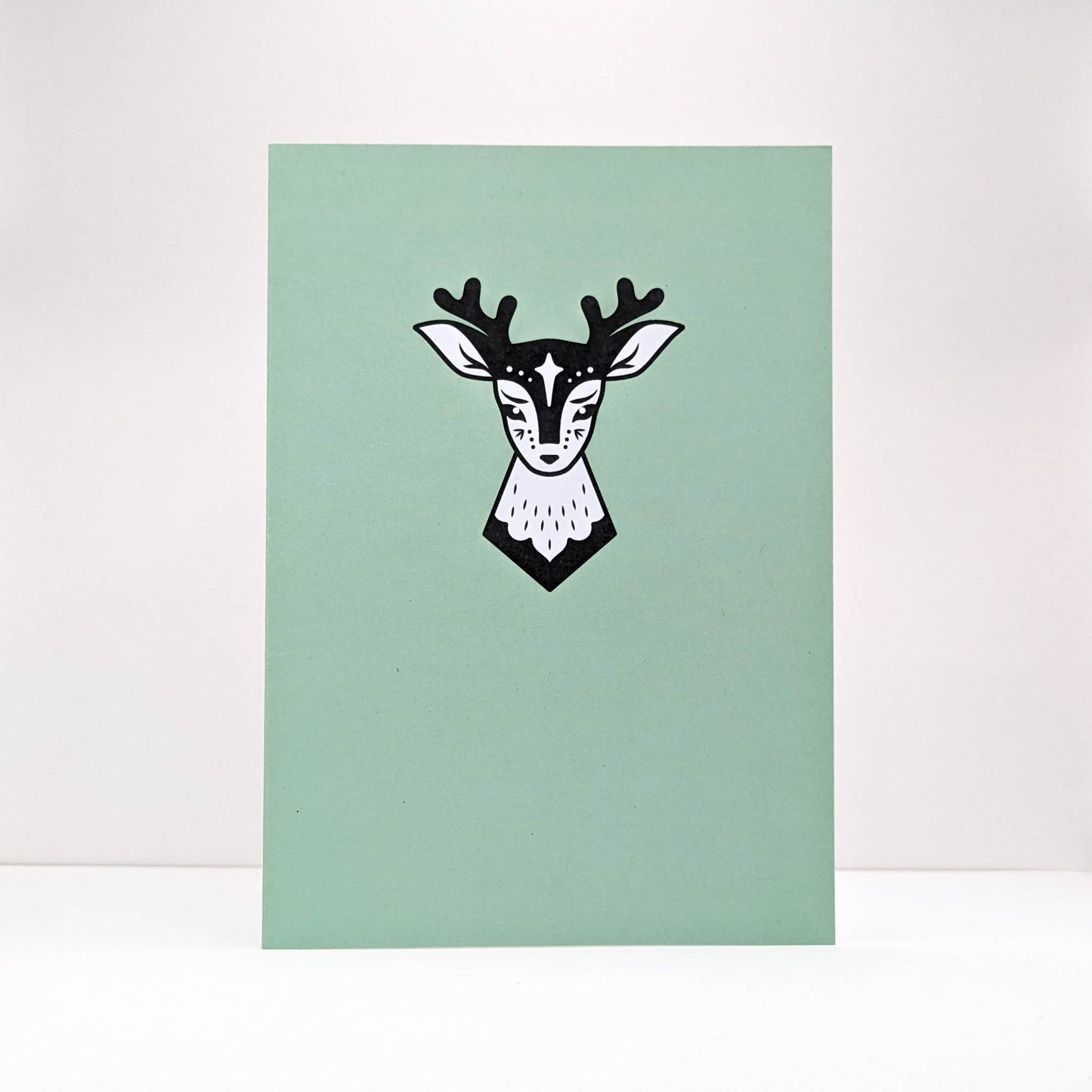 Fairytale Deer Green Card