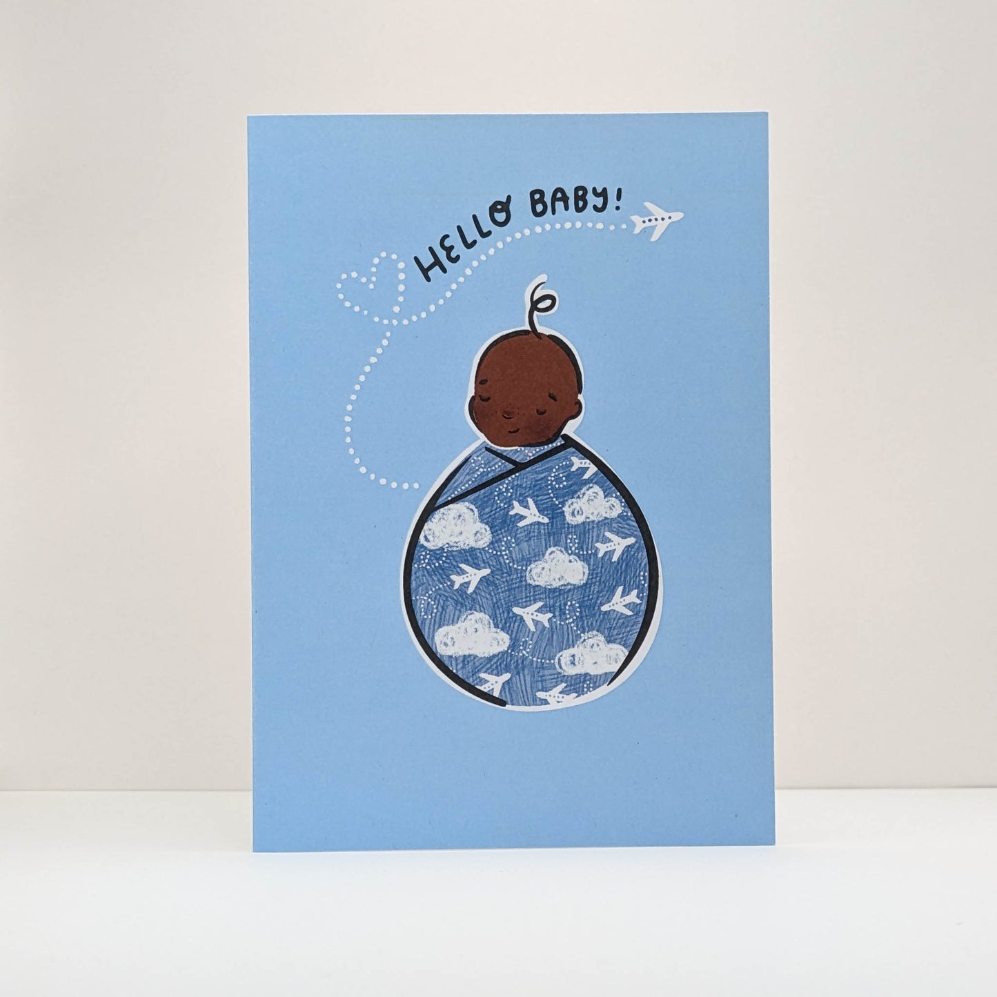 Little Adventurer Baby Bessie New Baby Card