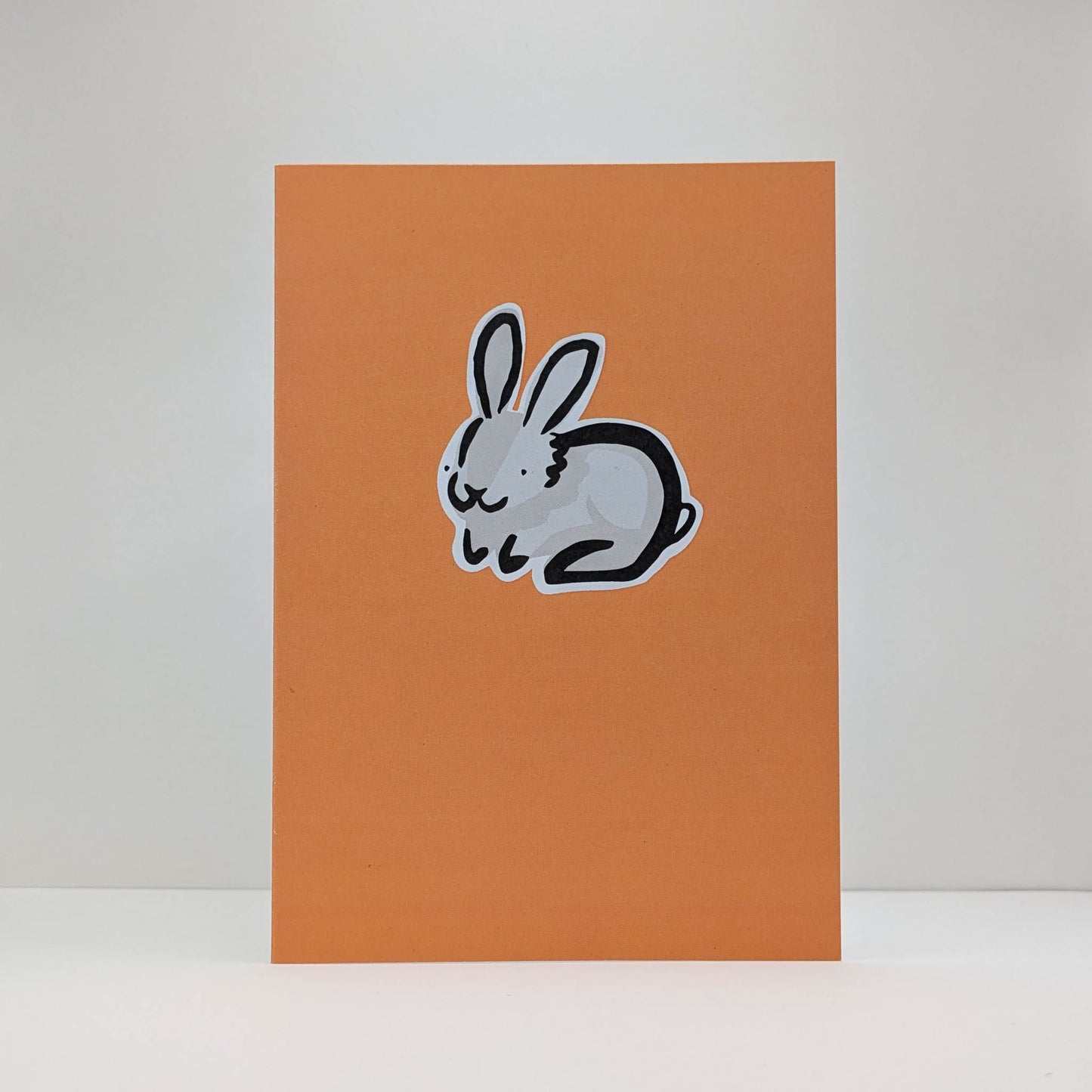 Grey Rabbit Card